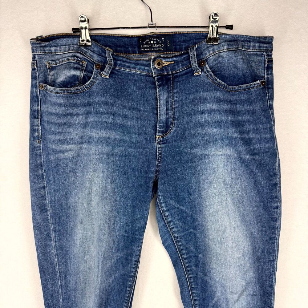 Lucky Brand Brooke Skinny Denim Blue Jeans‎ Womens Size 10/30 - Picture 5 of 12